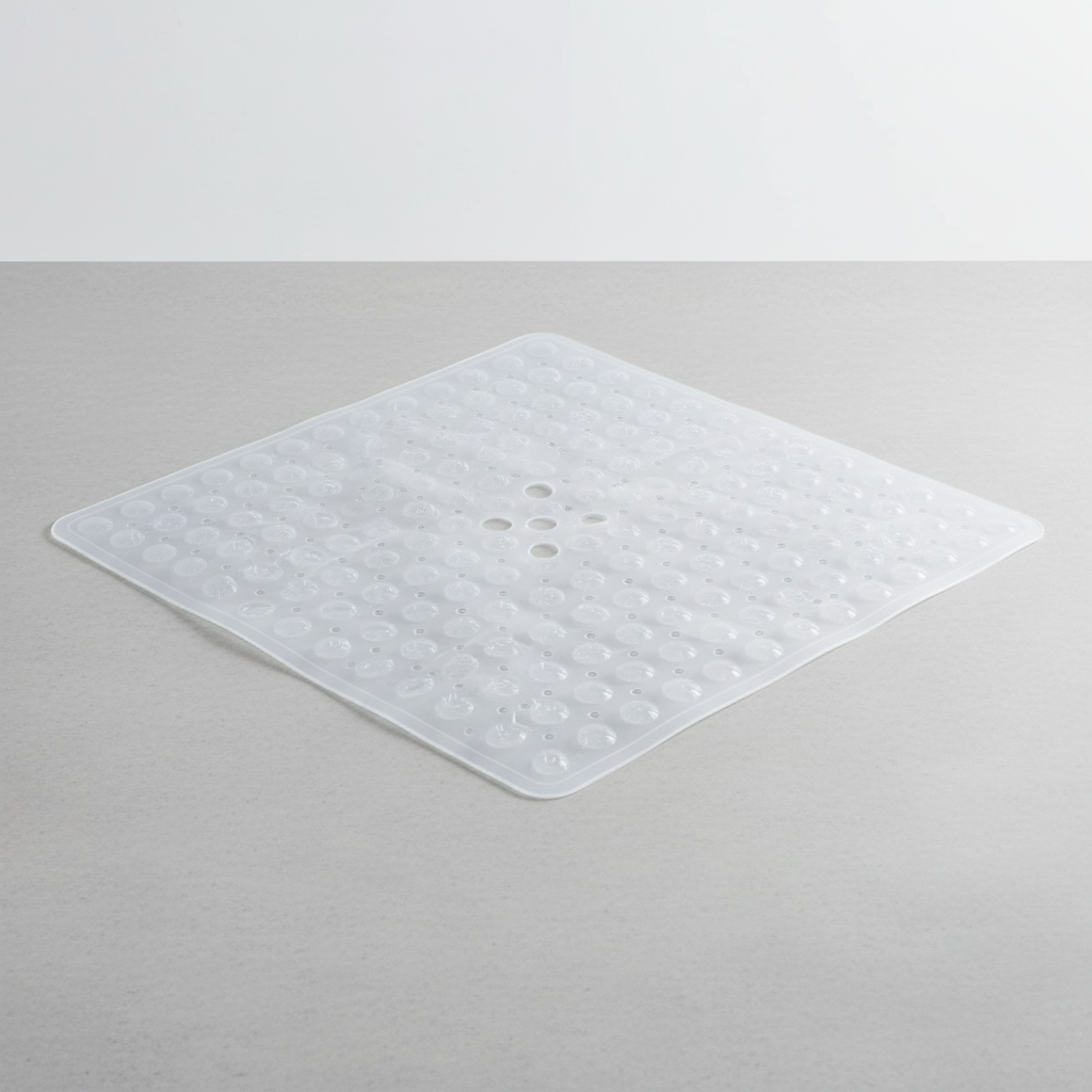 Vierkante PVC douchmat