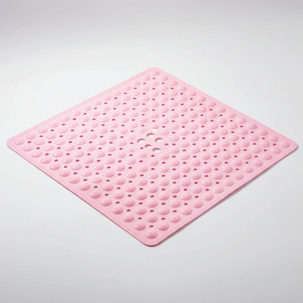 Vierkante PVC douchmat