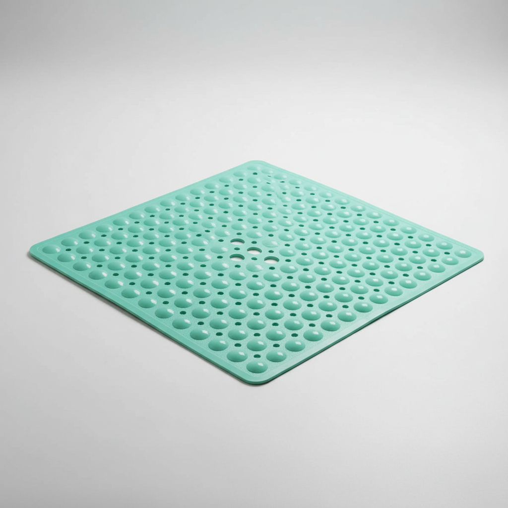 Vierkante PVC douchmat