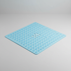 Vierkante PVC douchmat