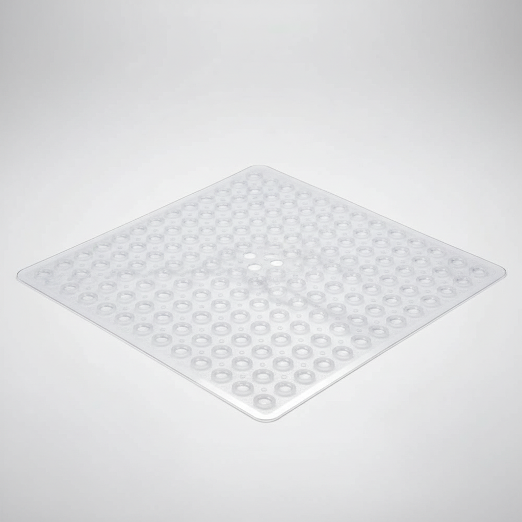 Vierkante PVC douchmat