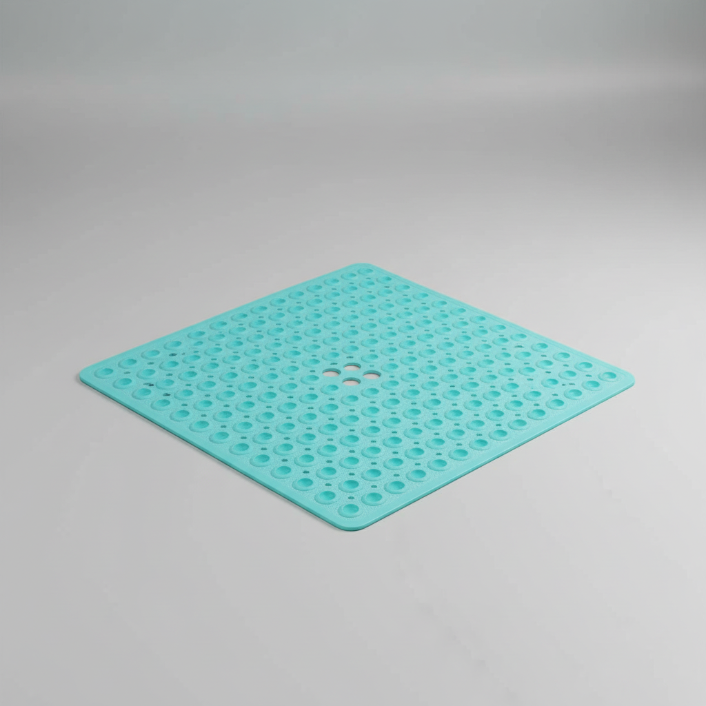 Vierkante PVC douchmat