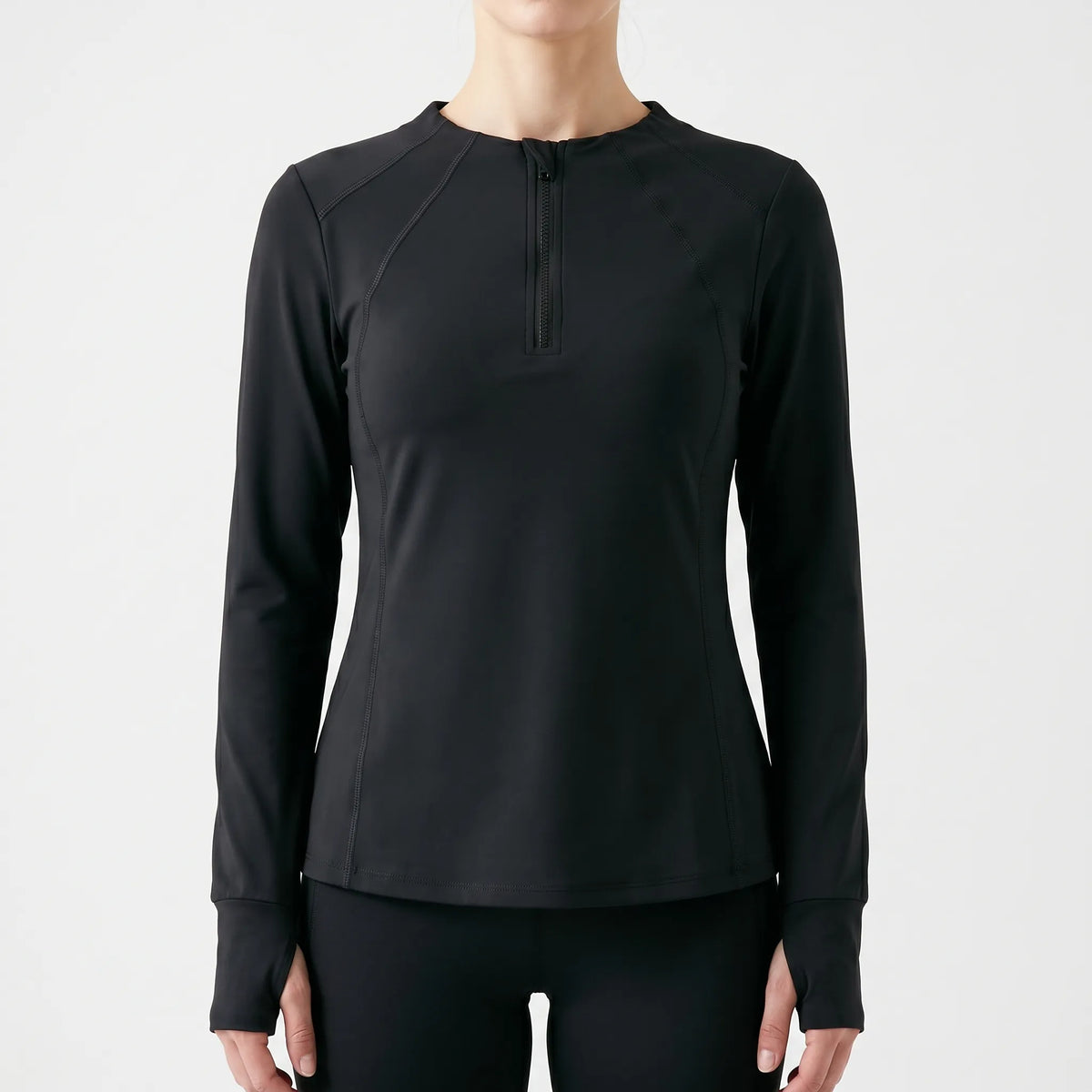 Quarter-zip sporttop
