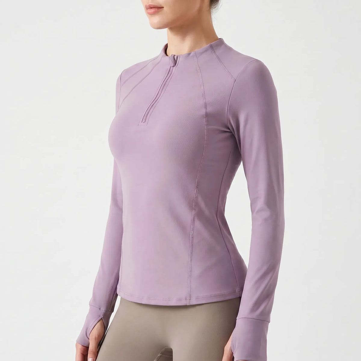 Quarter-zip sporttop