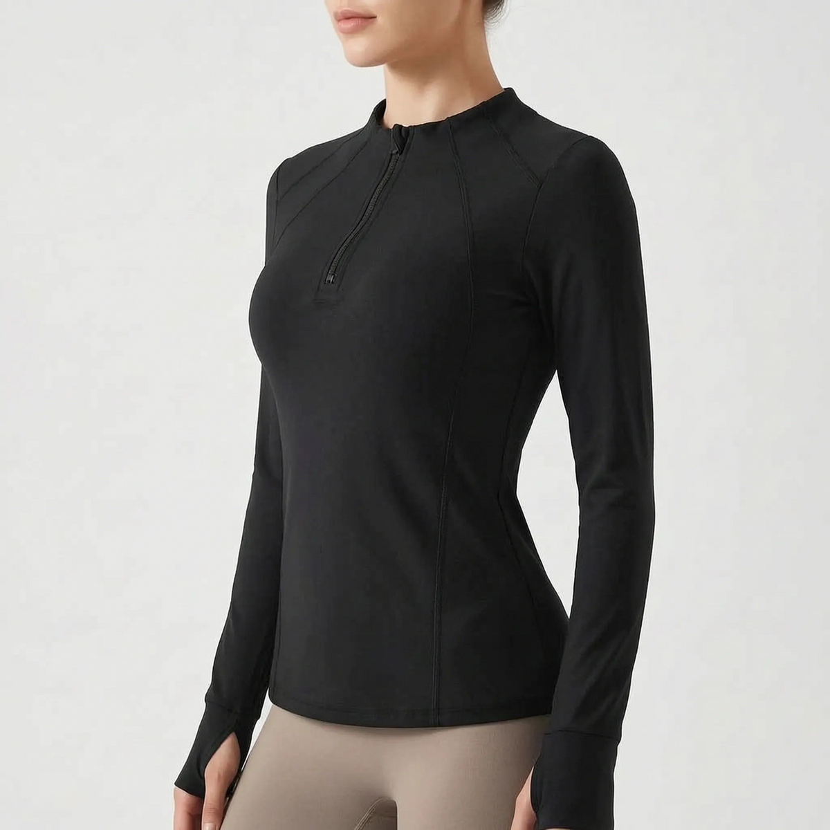 Quarter-zip sporttop