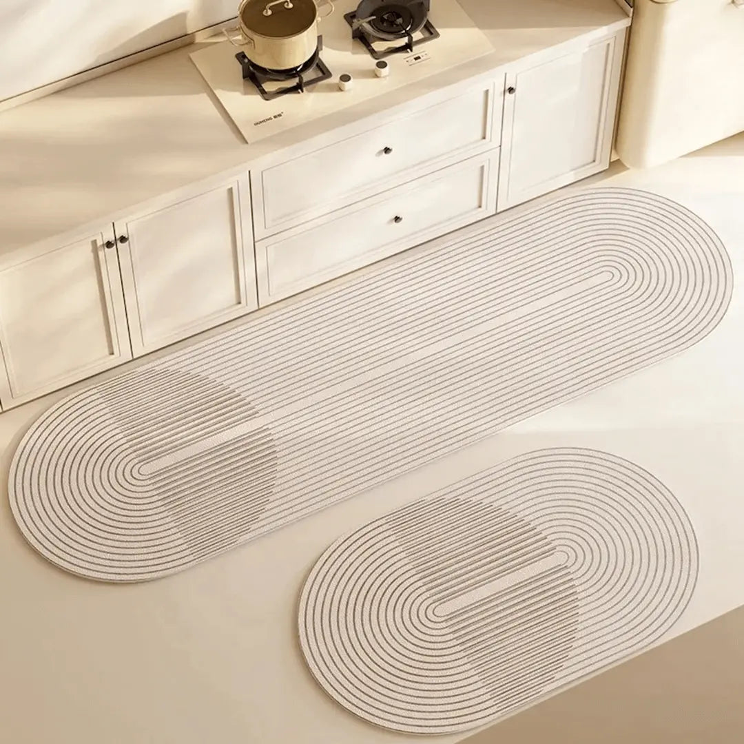 Absorberende antislip keukenmat