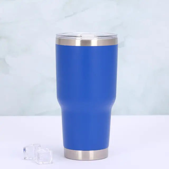 Thermosbeker met schuifdeksel