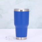 Thermosbeker met schuifdeksel
