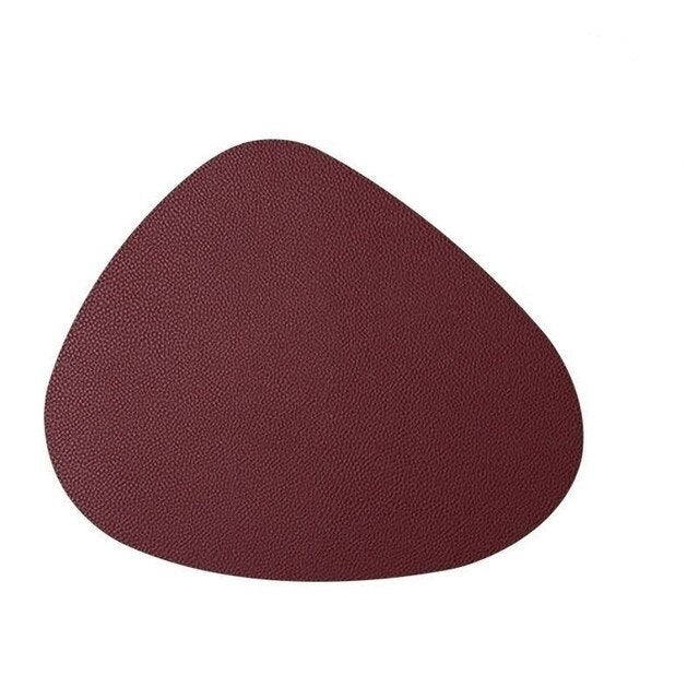 Minimalistische PU-leren placemats