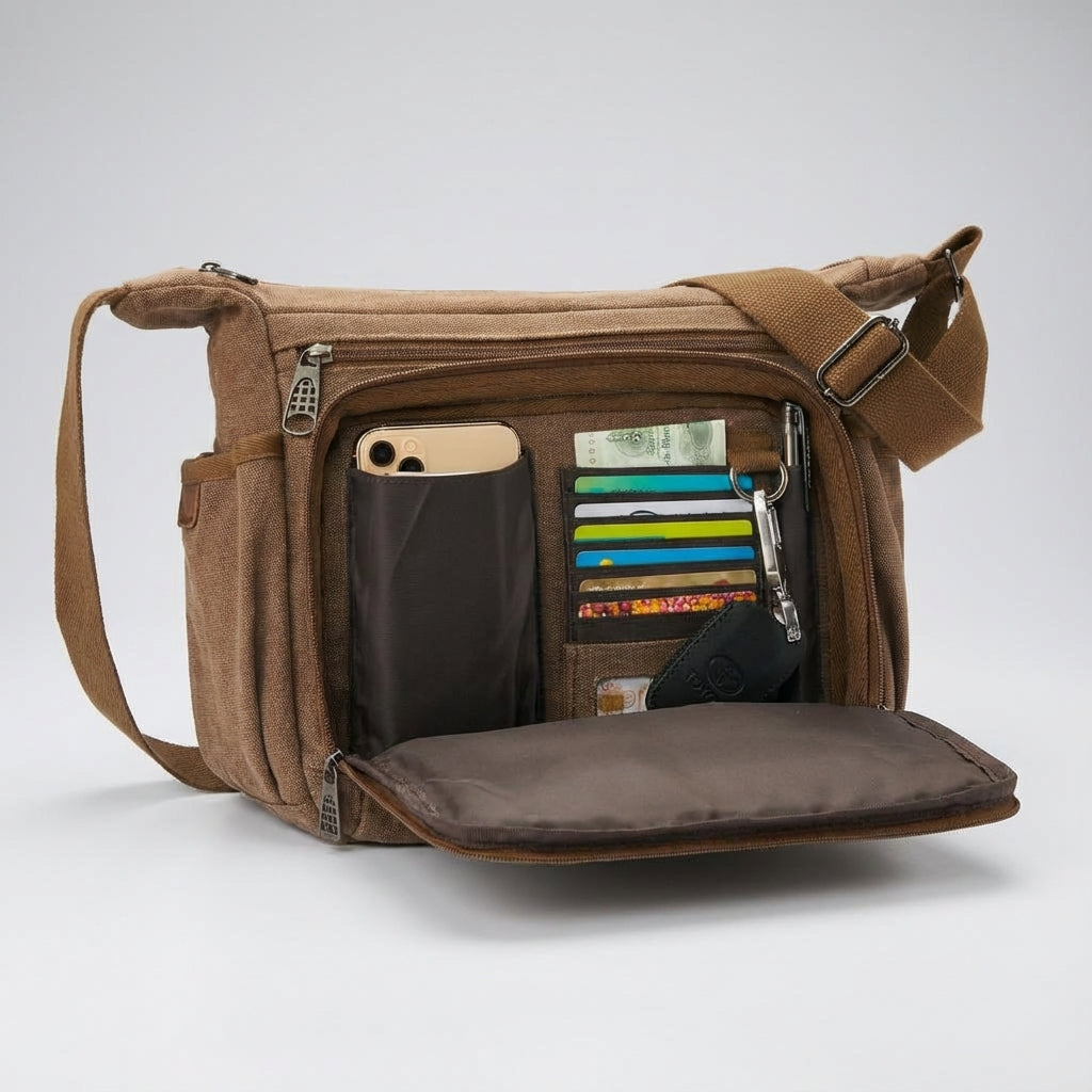 RFID blokkende messenger tas