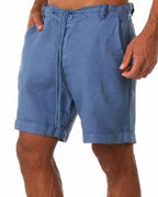 Linnen shorts voor heren