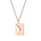 Envelop locket ketting