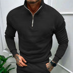Herensweater met halve rits — afbeelding 34
