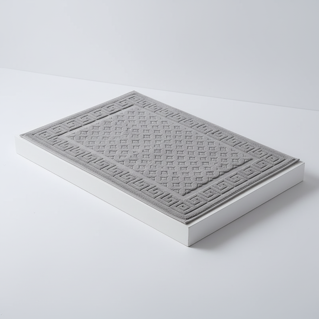 Rechthoekige badmat set