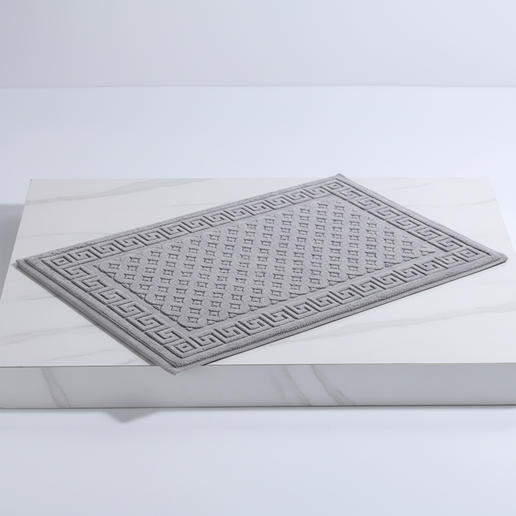 Rechthoekige badmat set