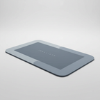 Rechthoekige antislip badmat