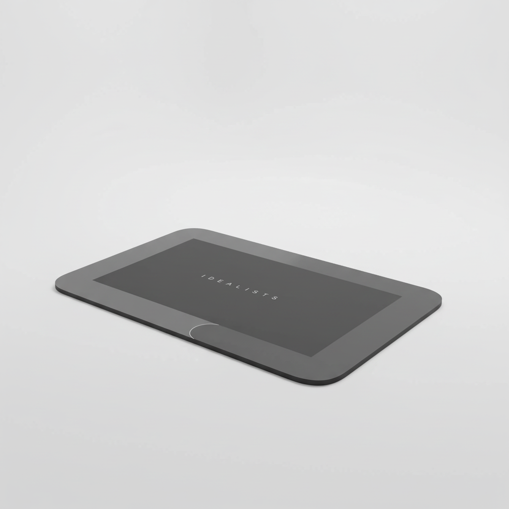 Rechthoekige antislip badmat