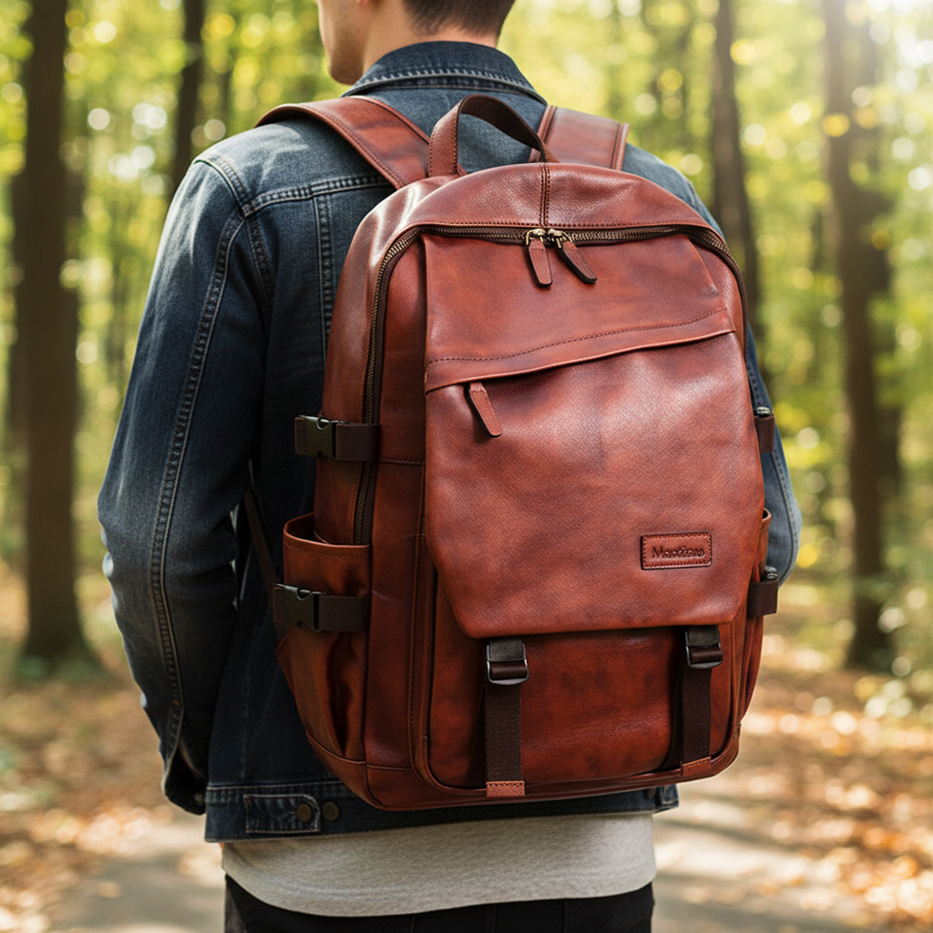 Leren tas – Noor