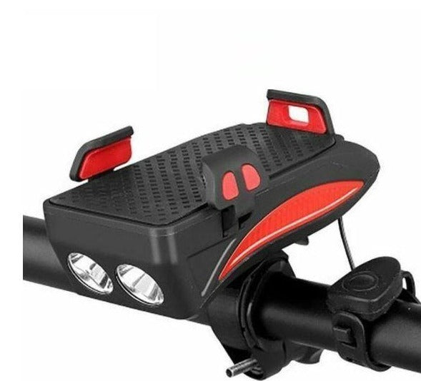 5 in 1 solar fietslamp | zonne-energie – materiaal: ABS — afbeelding 10