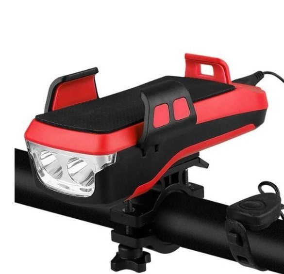 5 in 1 solar fietslamp | zonne-energie – materiaal: ABS — afbeelding 11