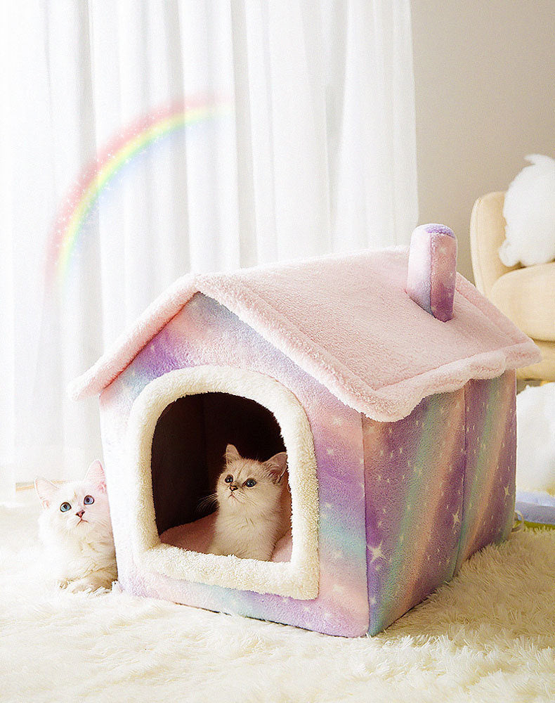 Fluffy dierenhuisje