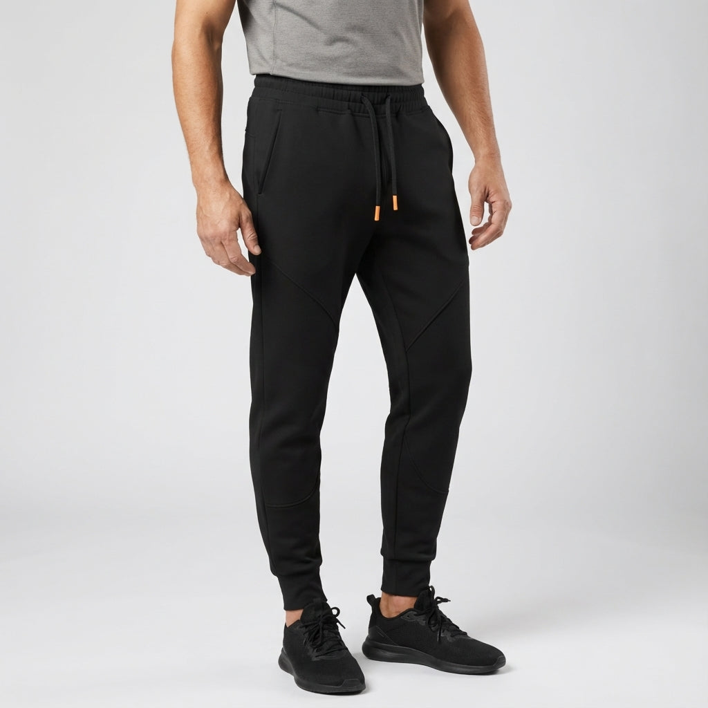Regular fit joggingbroek van polyester