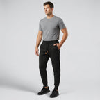 Regular fit joggingbroek van polyester