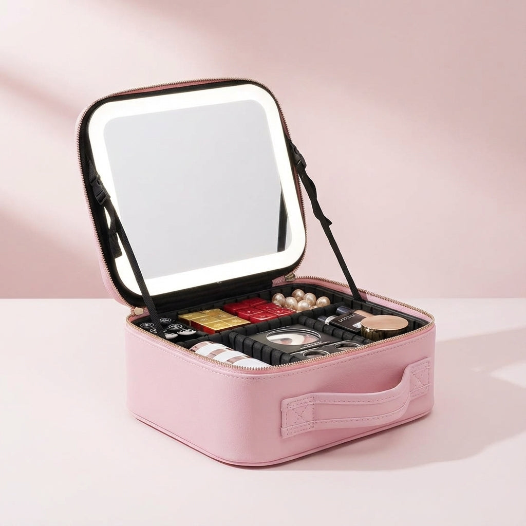 Reisvriendelijk make up station