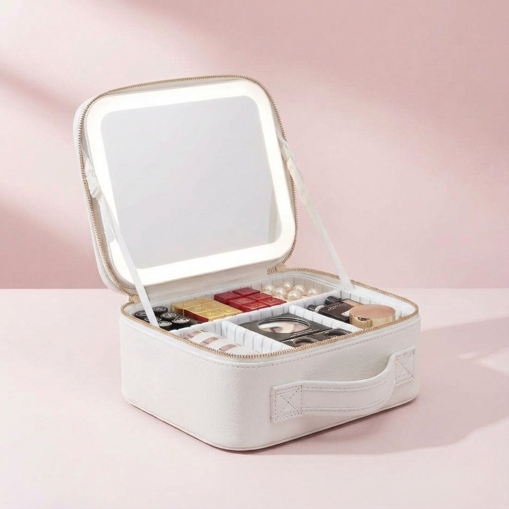 Reisvriendelijk make up station