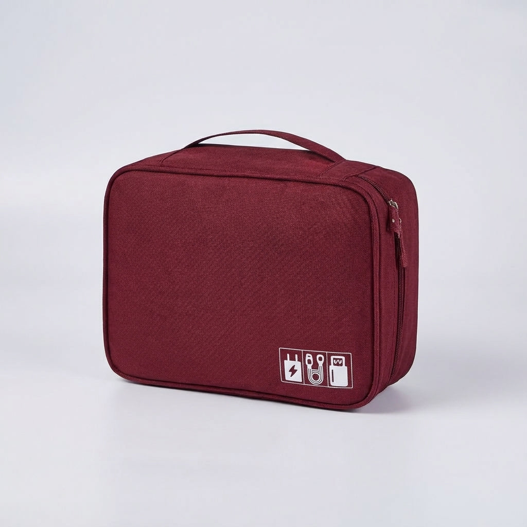 Reisvriendelijke gadget organizer