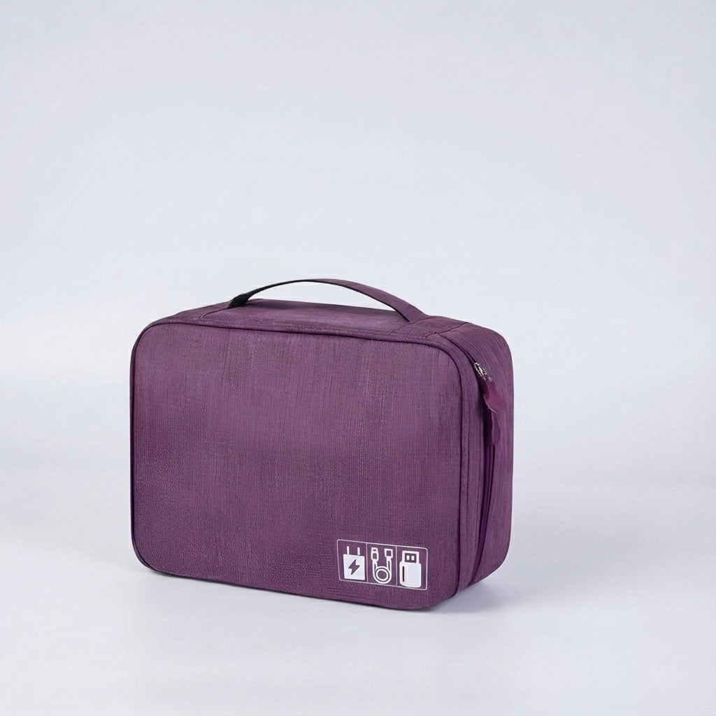 Reisvriendelijke gadget organizer