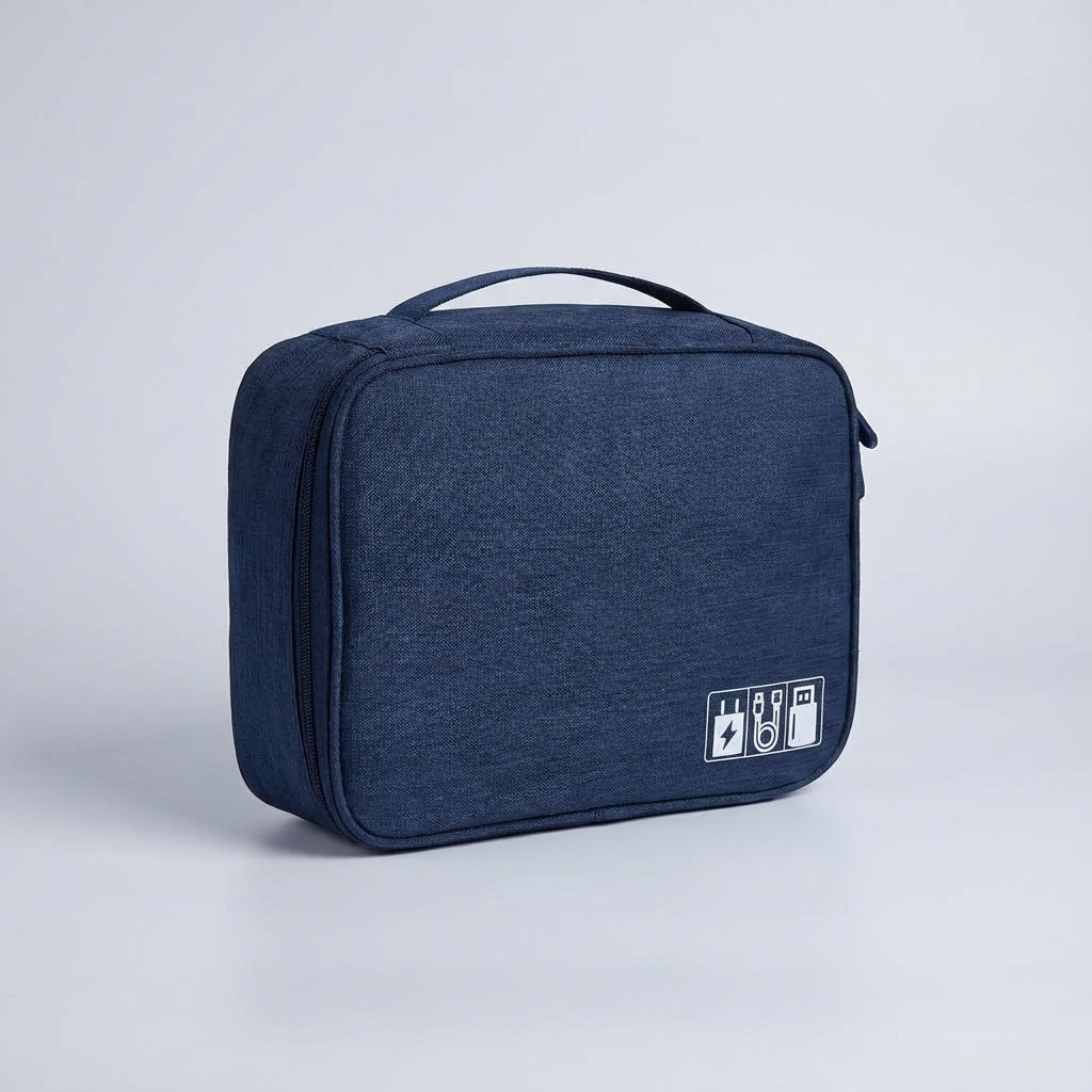 Reisvriendelijke gadget organizer