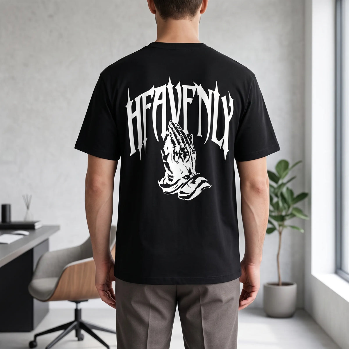 Relaxed-fit t-shirts met korte mouwen en print