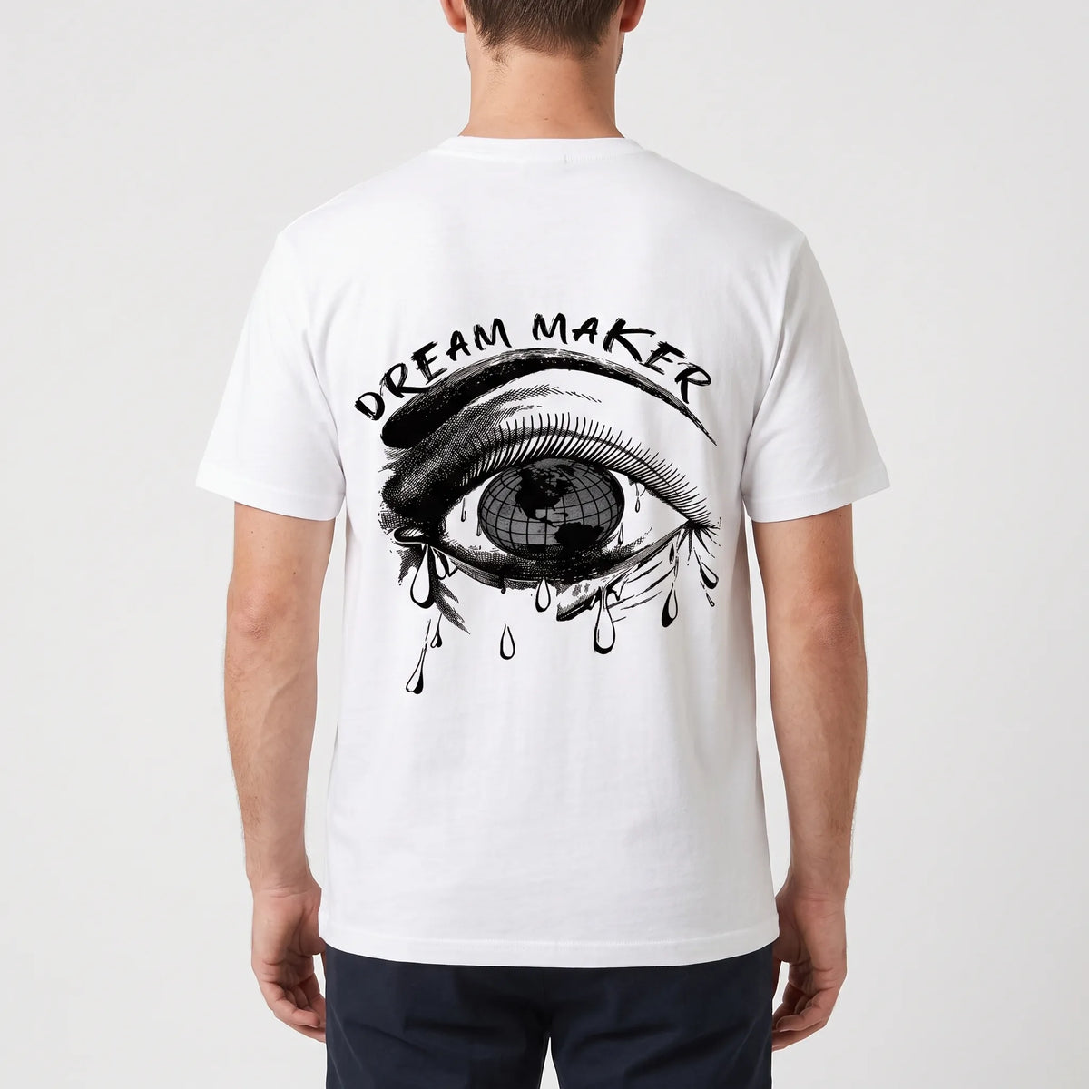 Relaxed-fit t-shirts met korte mouwen en print