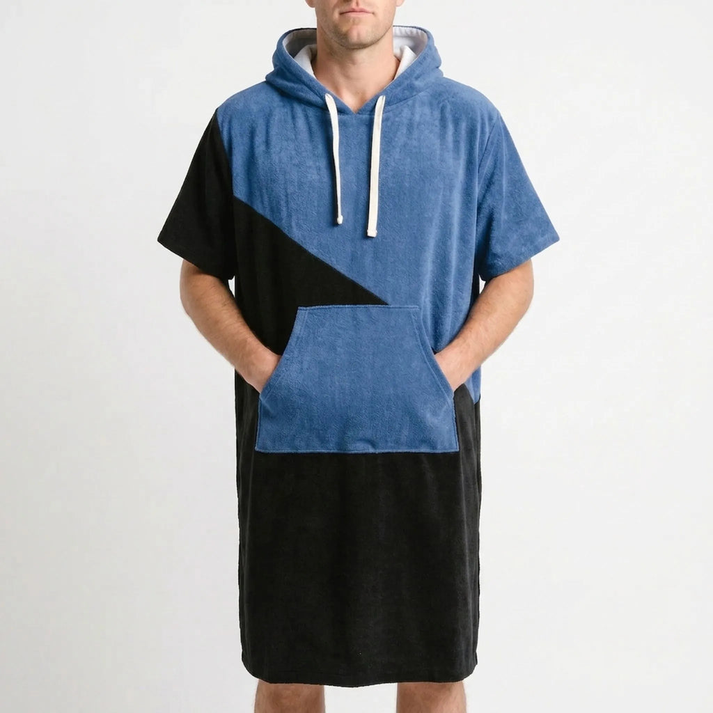 Loszittende omkleedponcho met capuchon