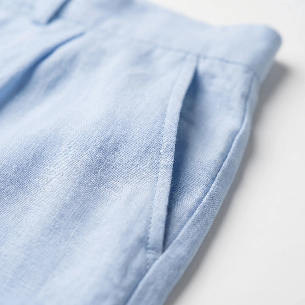 Loszittende broek met rechte pijpen – Noor