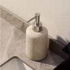 Hars zeepdispenser met RVS pomp