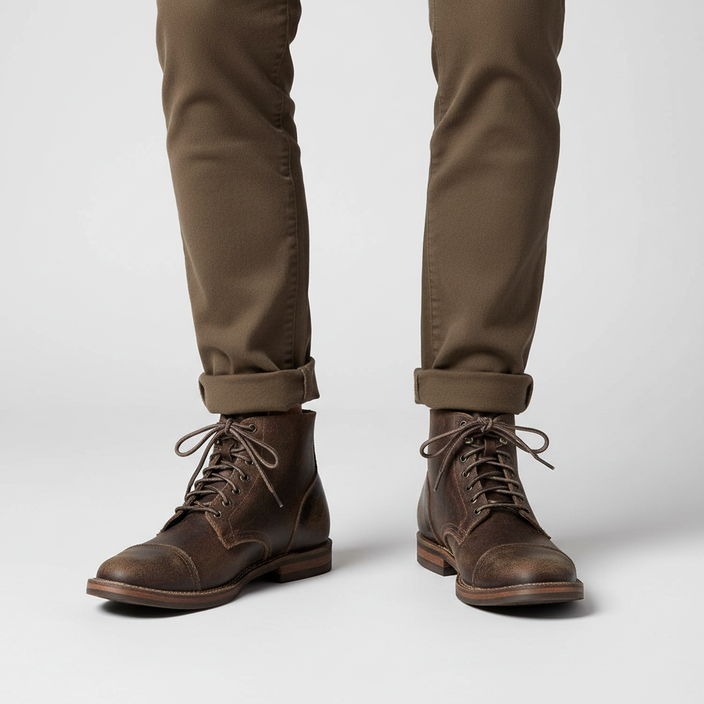 Retro-Kunstleren schoenen voor heren