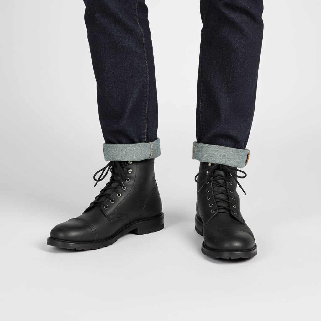 Retro-Kunstleren schoenen voor heren