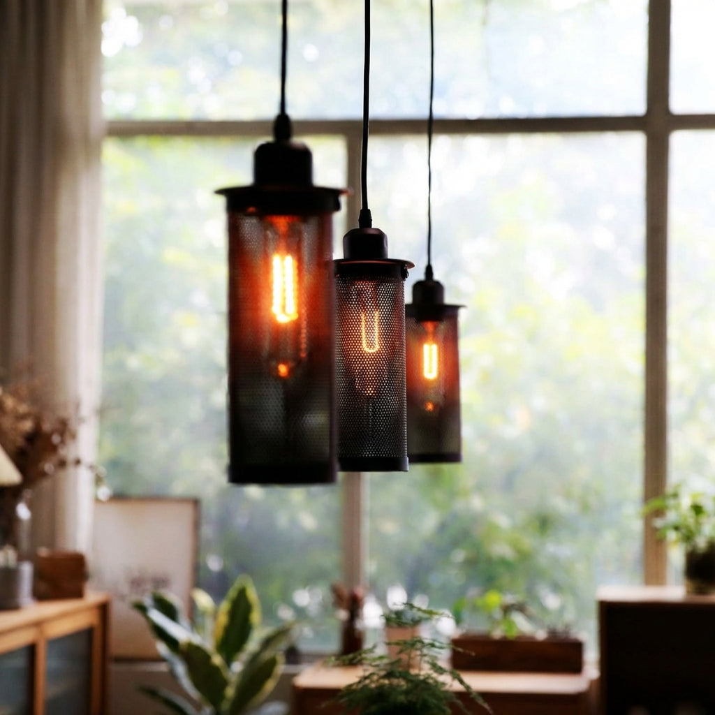 Retro-industriële hanglamp