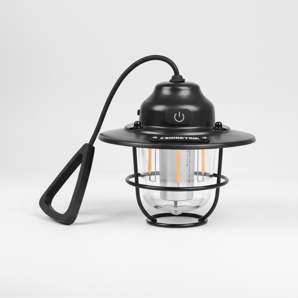 Retro LED campinglamp