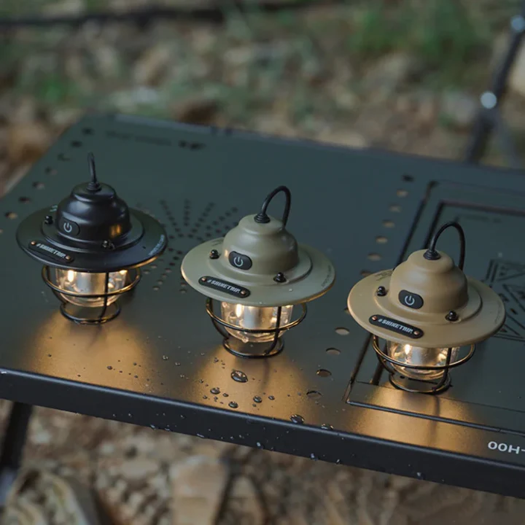Retro LED campinglamp