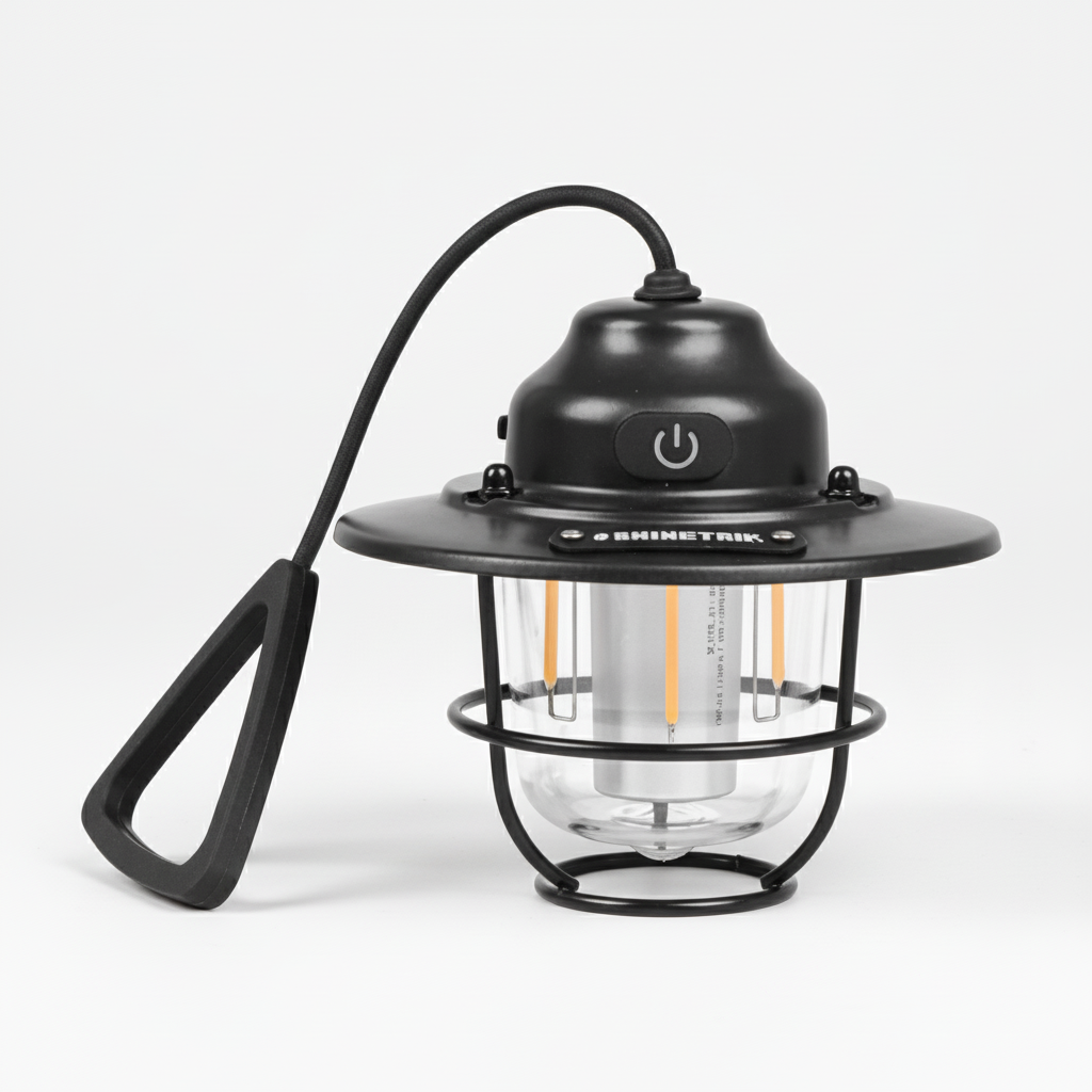 Retro LED campinglamp
