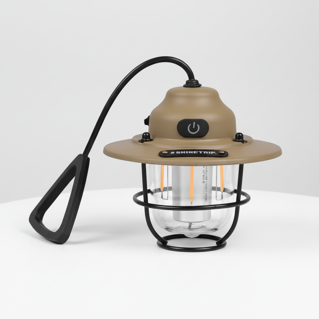 Retro LED campinglamp