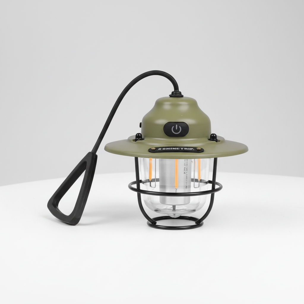 Retro LED campinglamp