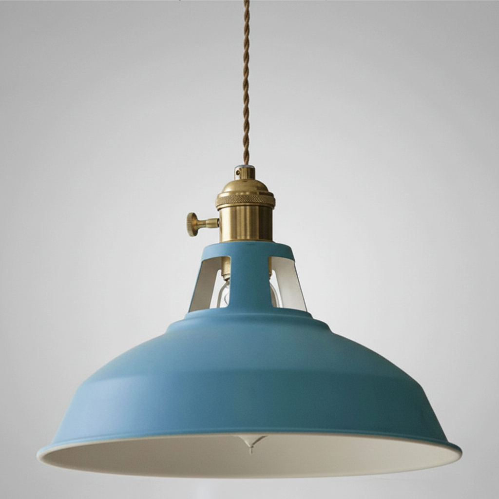 Retro stijl eettafel lamp