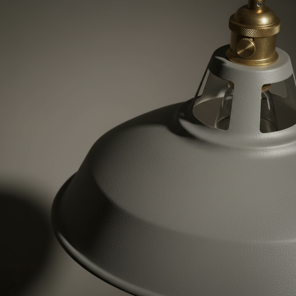 Retro stijl eettafel lamp