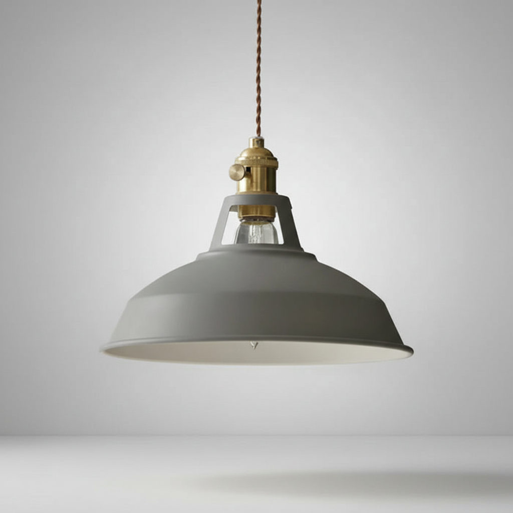 Retro stijl eettafel lamp