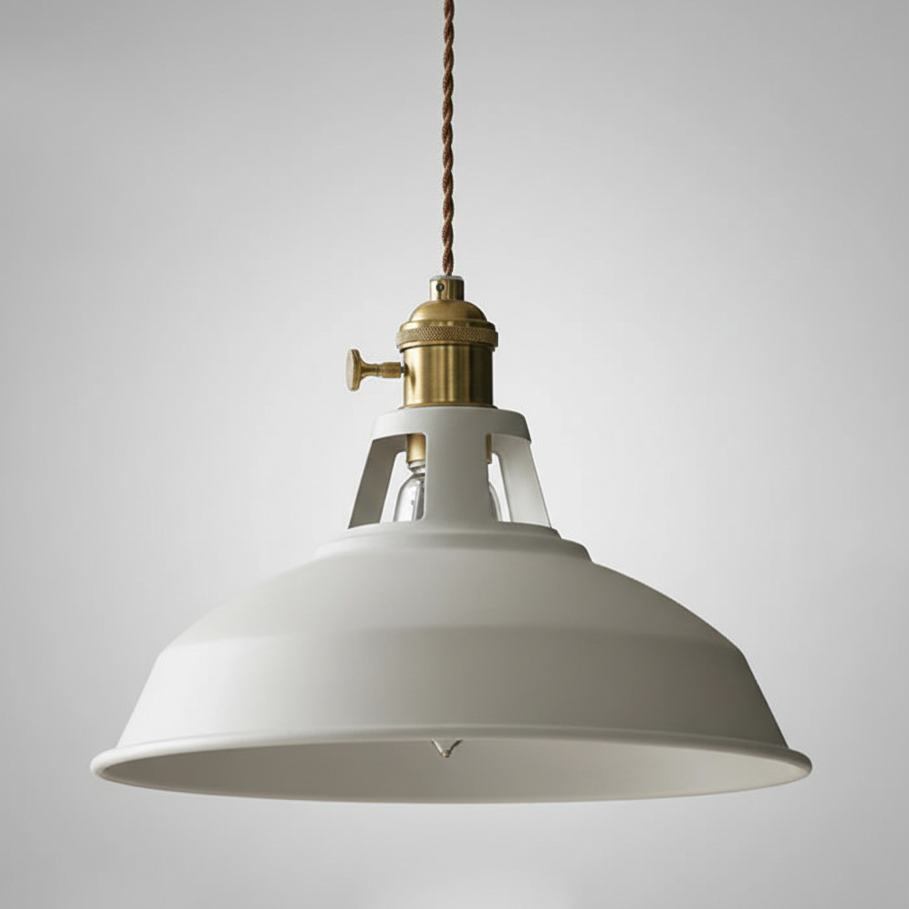 Retro stijl eettafel lamp
