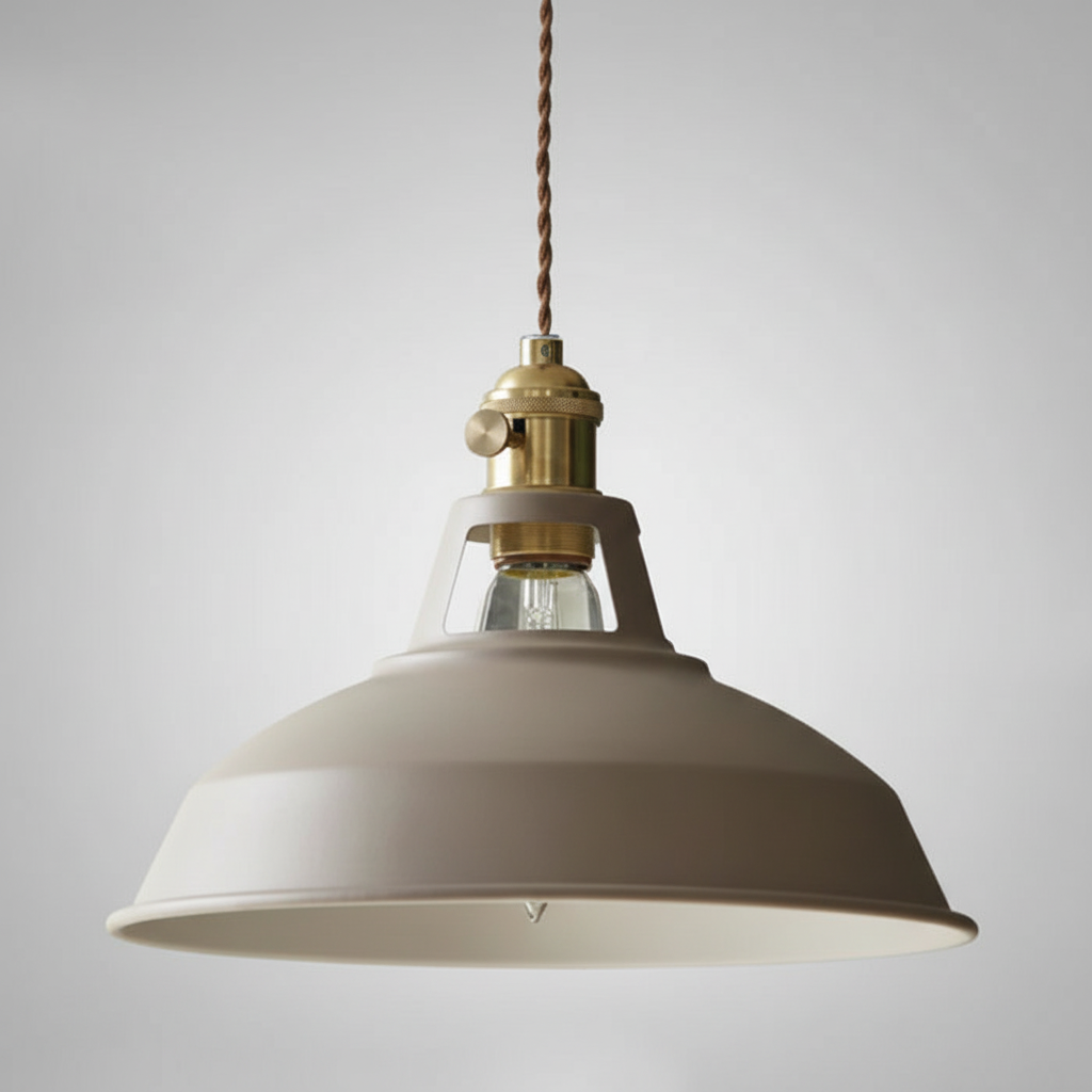 Retro stijl eettafel lamp